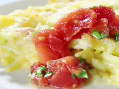 Online Round 2 Recipe - Savory Noodle Pie