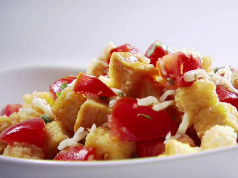 Tomato and Bread Salad Recipe Sandra Lee Food Network