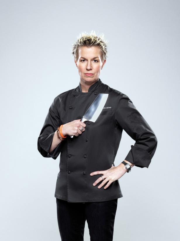 The Next Iron Chef, Season 4, Press Gallery Shoot, Elizabeth Falkner-Chef/Rival, As seen on Food Network, Next Iron Chef season 4