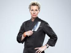The Next Iron Chef, Season 4, Press Gallery Shoot, Elizabeth Falkner-Chef/Rival, As seen on Food Network, Next Iron Chef season 4