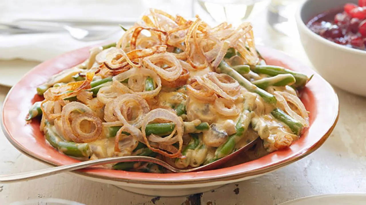 Stovetop Green Bean Casserole