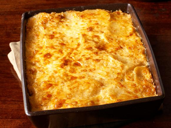 Smoky Scalloped Potatoes Recipe | The Neelys | Food Network