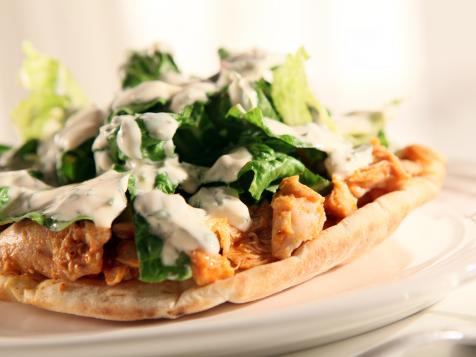 Round 2 Recipe - Pita Pile On with Spicy Yogurt Sauce