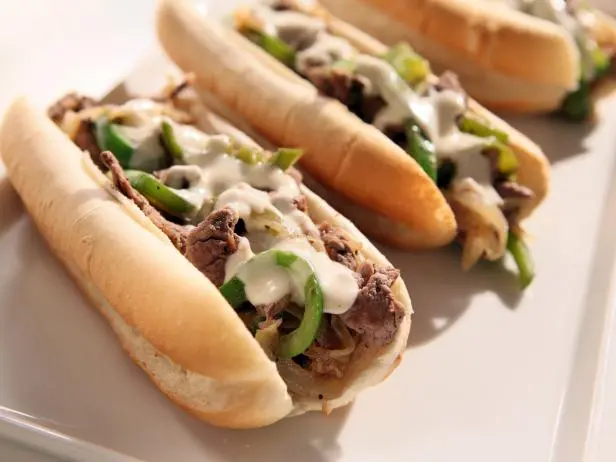 Philly Cheesesteaks Recipe | Sandra Lee | Food Network