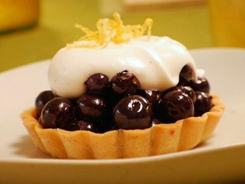 Blueberry Pie With Chantilly Cream Recipe Judy Joo Food Network