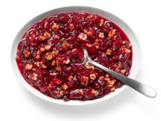 Boston Market is best known as a rotisserie chicken joint, but one of the chain&rsquo;s most beloved dishes actually goes better with turkey: cranberry walnut relish. The side started as a seasonal special back in 1992, but so many customers requested the sauce year-round that it earned a permanent spot in stores two years later. (Although it&rsquo;s not actually listed on the menu, you can always order it.) Company execs never give out a recipe, so chefs in Food Network Kitchens developed this spot-on copy, perfect for your Thanksgiving feast or weeknight dinner.