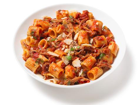 Rigatoni With Braised Giblet Sauce
