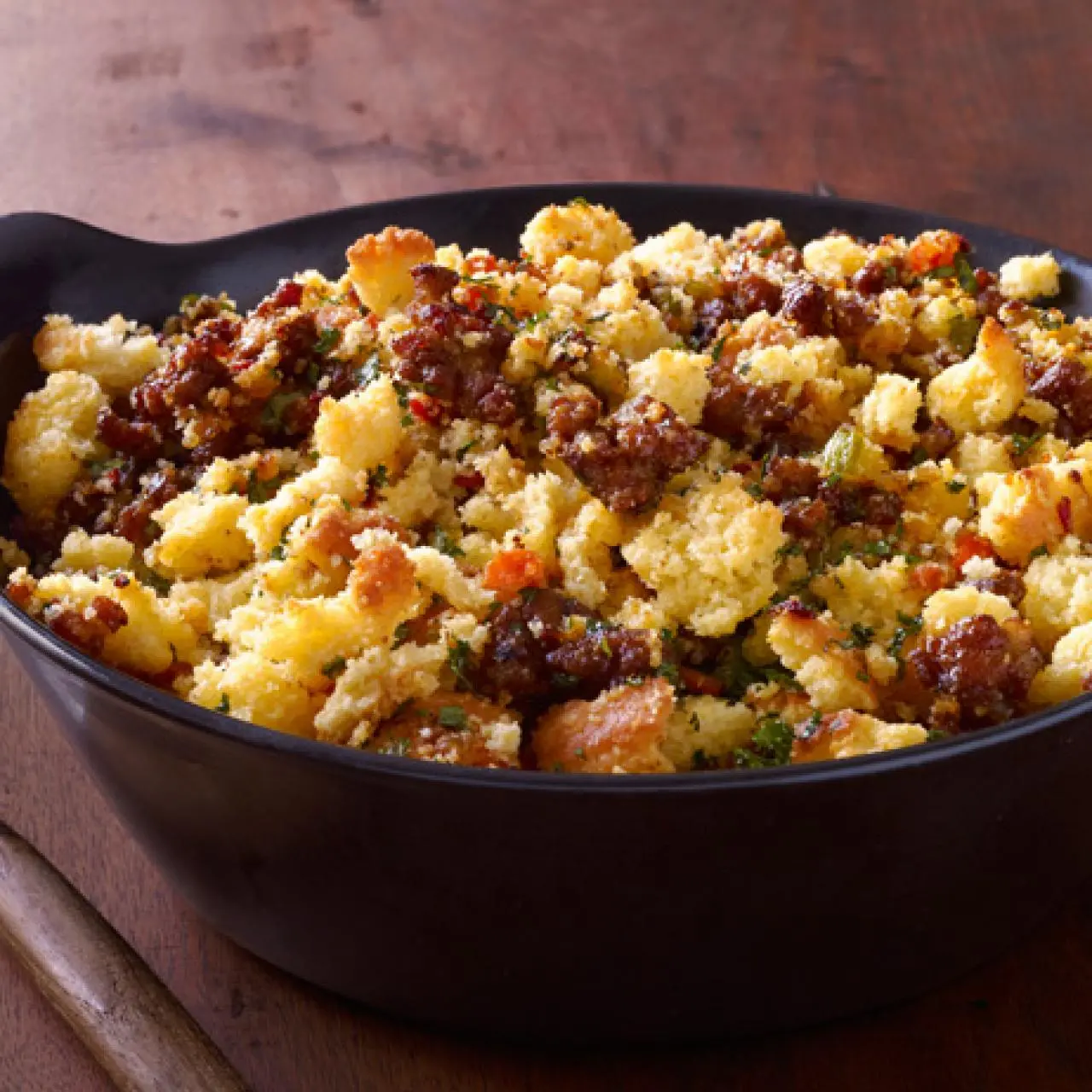 Chorizo and Cornbread Stuffing-image
