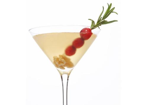 Cranberry-Walnut Martini
