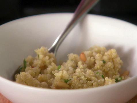 Simplest Quinoa and Pine Nut Pilaf
