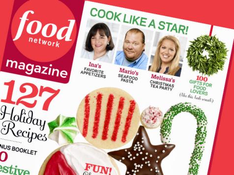 Food Network Magazine: December 2011 Recipe Index