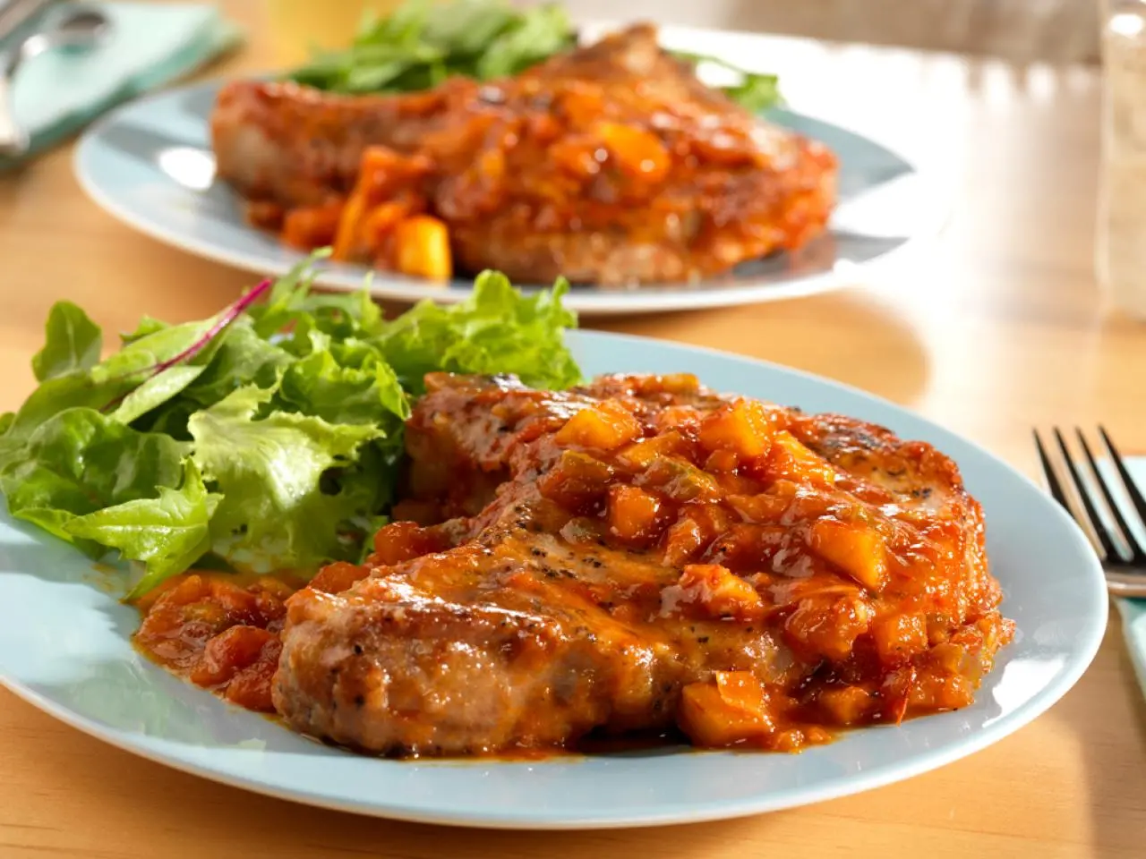 Zesty Pork Chops Recipe | Food Network