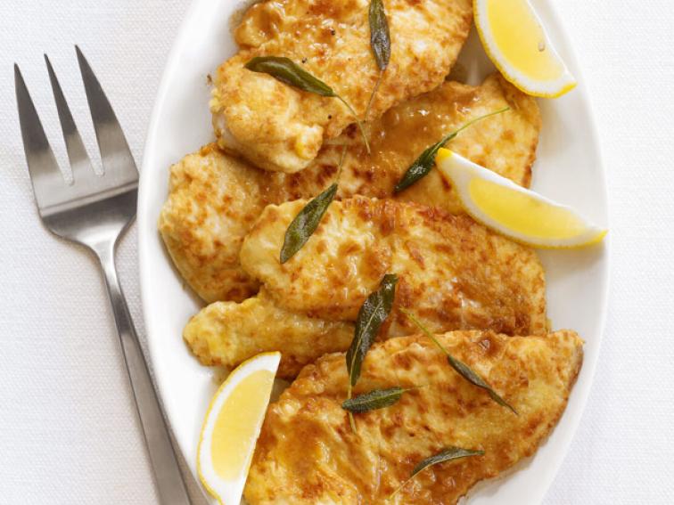 LemonSage Chicken Cutlets Recipe Food Network Kitchen Food Network