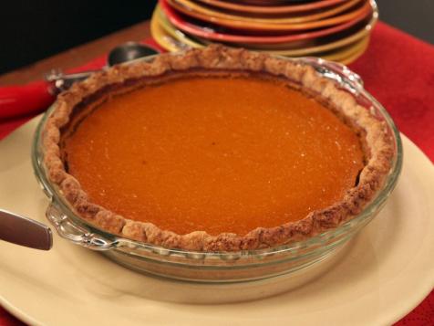Kabocha Squash Pie with Spiced Crust