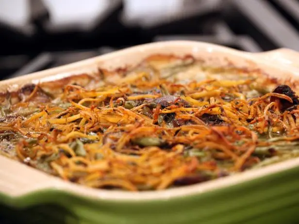 Sunny's Green Bean Casserole Mash-Up Recipe | Sunny Anderson | Food Network