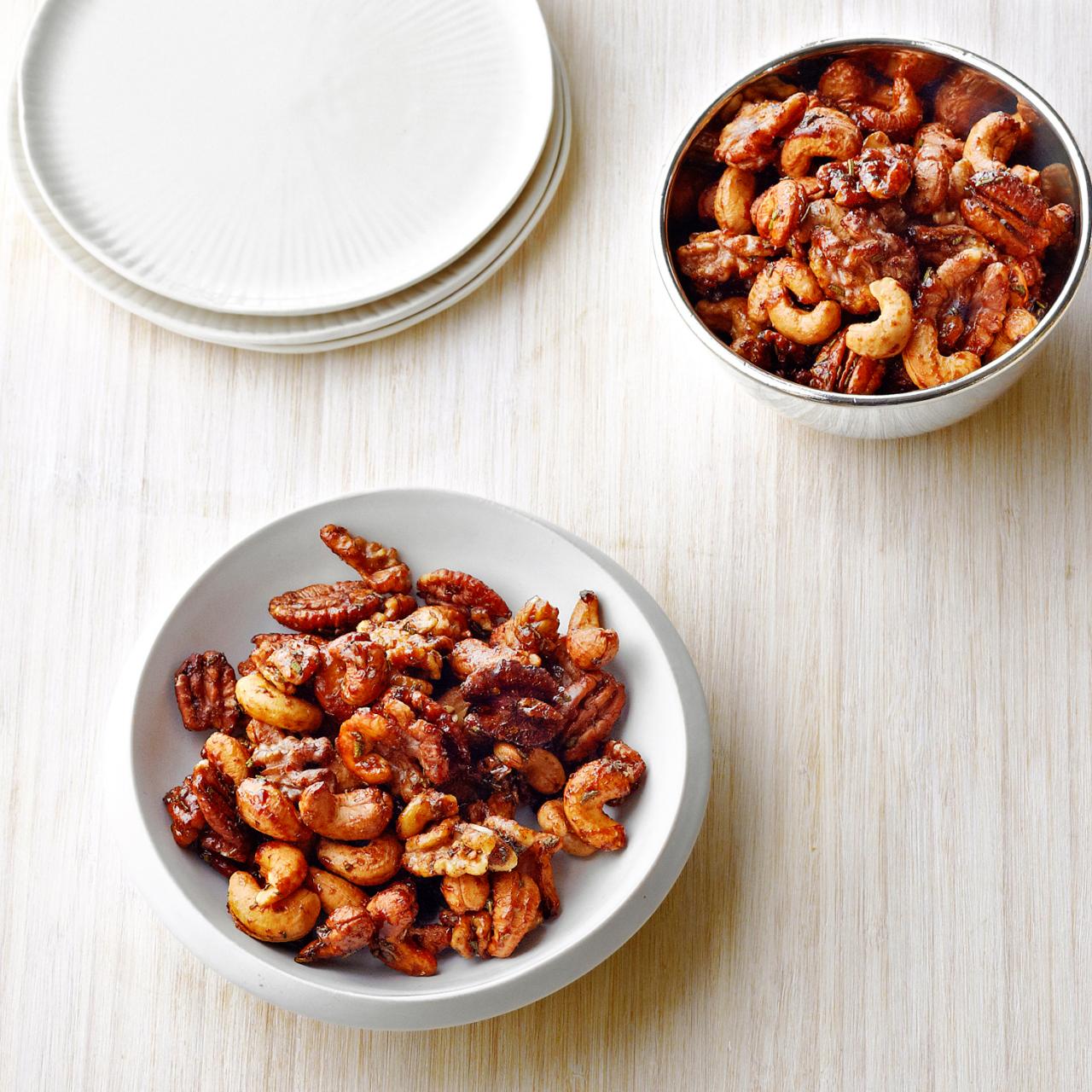 Rosemary Honey Roasted Nuts