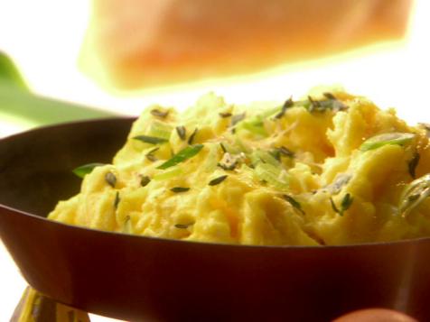 Velvet Scrambled Eggs with Fresh Herbs