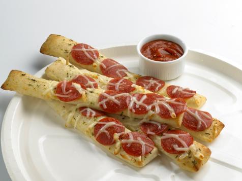 Pepperoni Breadstick Bites