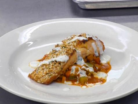 Coriander and Mustard Seed Crusted Salmon