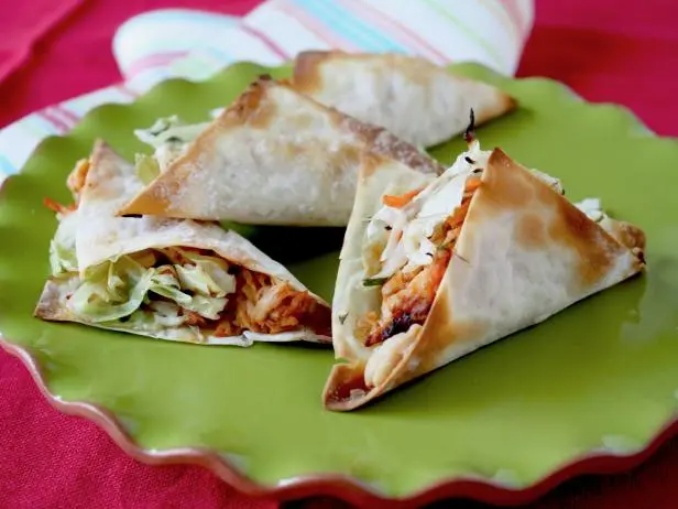 Sassy Wonton Tacos Recipe | Food Network