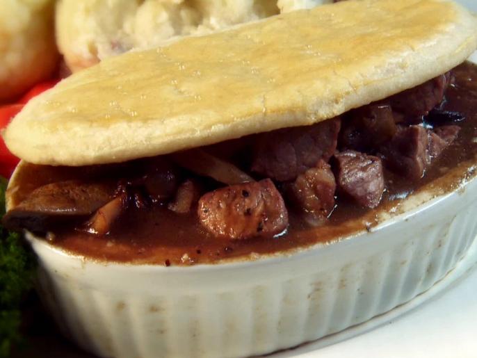 Steak and Mushroom Pie Recipe Food Network