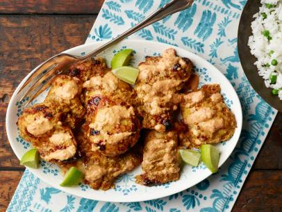 Aarti Sequeira's Tandoori Chicken for, LESSONS FROM GRANDMA/MICROWAVE VEGGIES/CHICKEN SOUP, as seen on Food Network's The Best Thing I Ever Made episode: Family Recipes