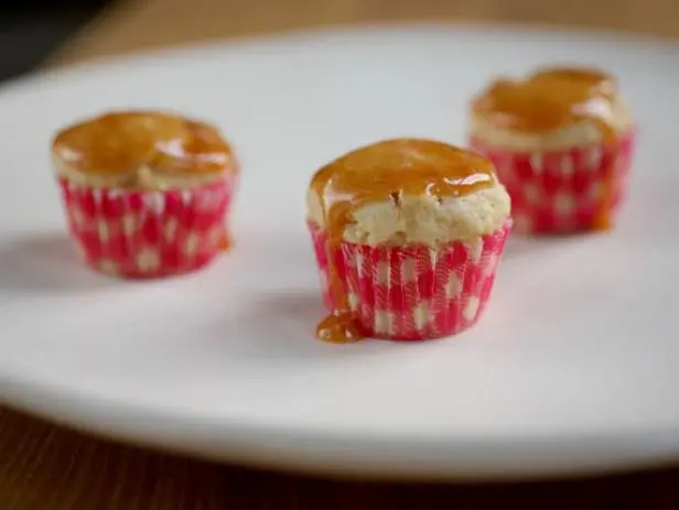 Apple-Vanilla Mini Muffins with Cider Glaze Recipe | Food