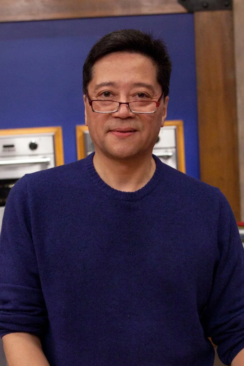 Recruit Richard Chen prepares his "Broccoli Rabe Pho Fusion" for the "Show Us Your Stuff"  challenge, as seen on Food Network's Worst Cooks in America, Season 3.