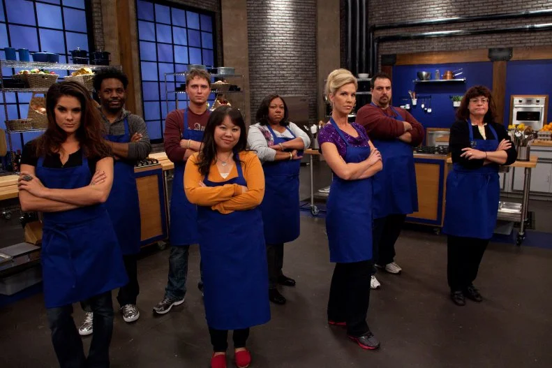 Worst Cooks In America Blue Team on the "Back to Basics Breakfast"  challenge as seen on Food Network's Worst Cooks in America, Season 3.