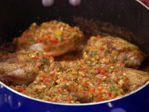 Chicken in Romanesco Sauce