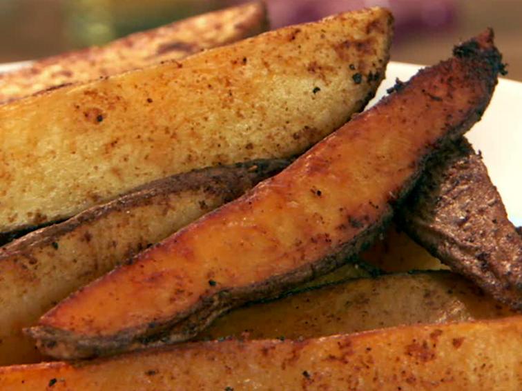 Roasted Potato Wedges Recipe The Neelys Food Network