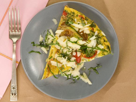 Garden Vegetable Frittata Recipe | Kelsey Nixon | Food Network