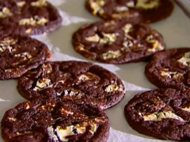 Chocolate White Chocolate Chunk Cookies Recipe | Ina Garten | Food Network