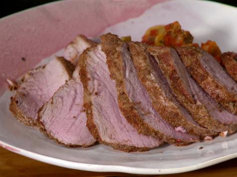 Cumin and Ginger Rubbed Pork Tenderloin