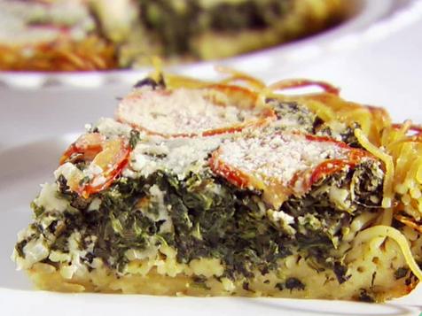 Spinach and Pasta Pie