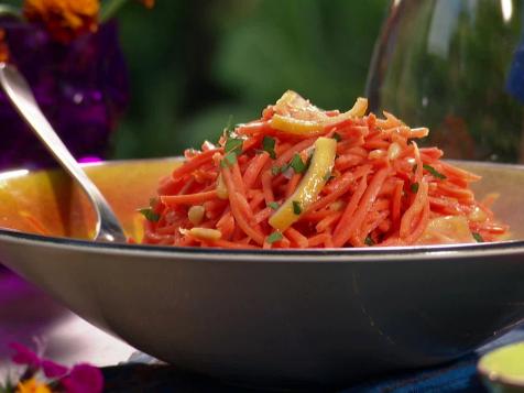 Moroccan Carrot Salad with Parsley and Roasted Lemon