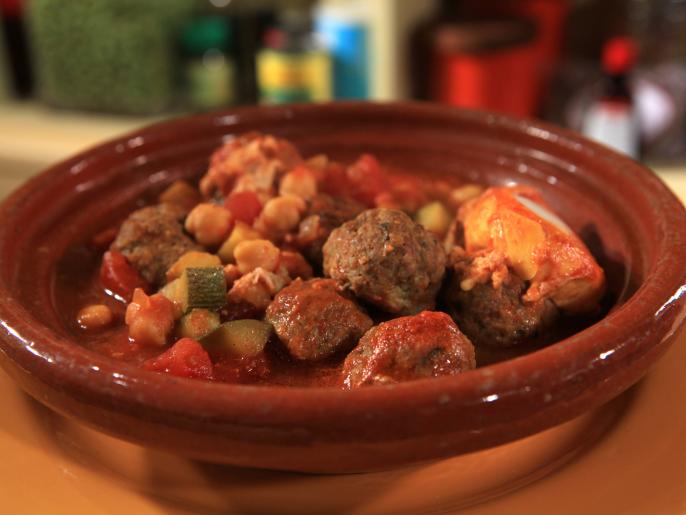 Moroccan Meatballs with Eggs Recipe Rachael Ray Food Network