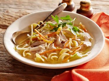 Suped-Up Traditional Chicken Noodle Soup Recipe | Rachael Ray | Food ...