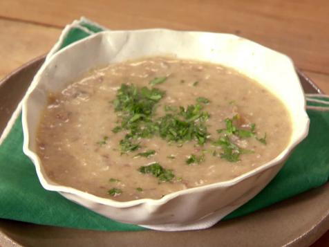 Mushroom Soup with Bacon