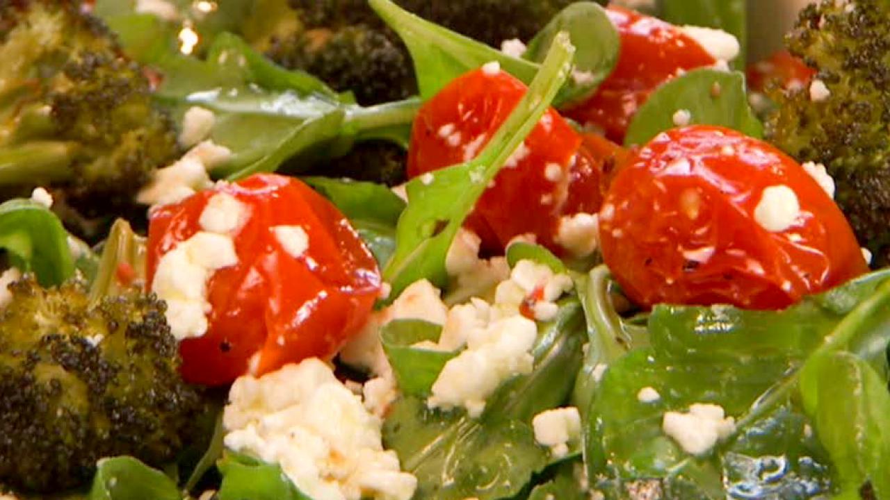 Roasted Broccoli-Feta Salad