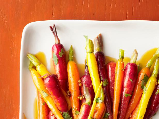 Coriander Glazed Carrots