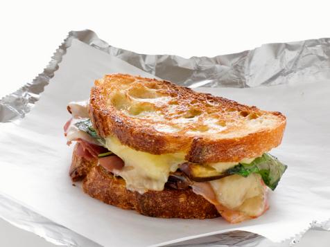 Grilled Cheese With Dates and Prosciutto