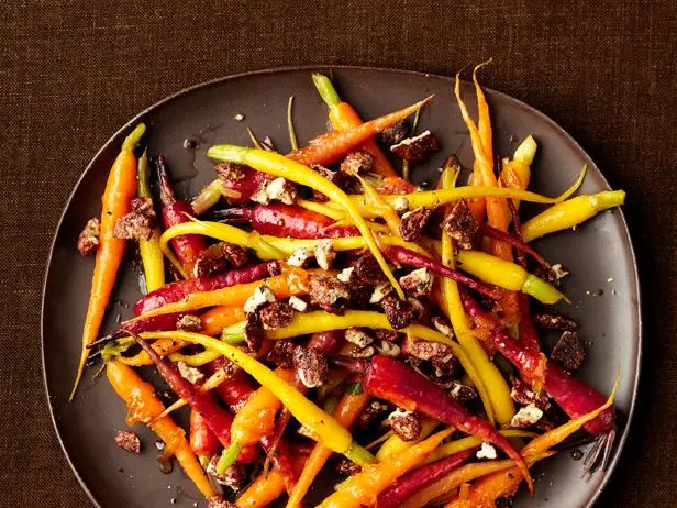 Marmalade-Glazed Carrots With Candied Pecans Recipe | Food Network ...