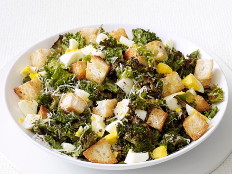 Kale Caesar Salad Recipe Food Network Kitchen Food Network