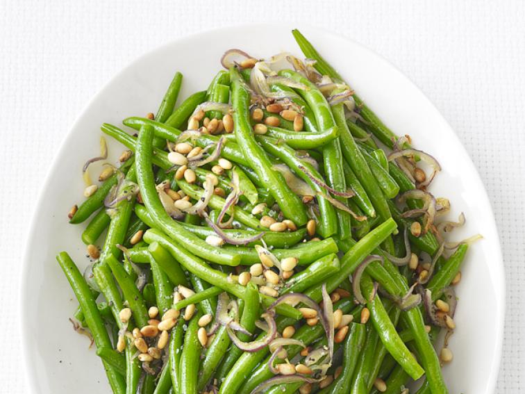 Green Beans With Pine Nuts Recipe | Food Network Kitchen | Food Network
