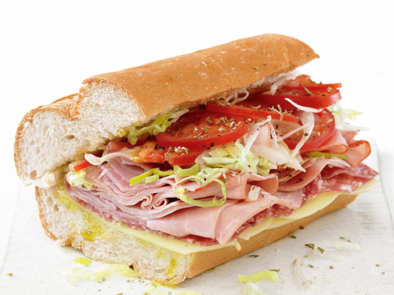 Baked Italian Hoagie Recipe - a quick and easy sandwich recipe.
