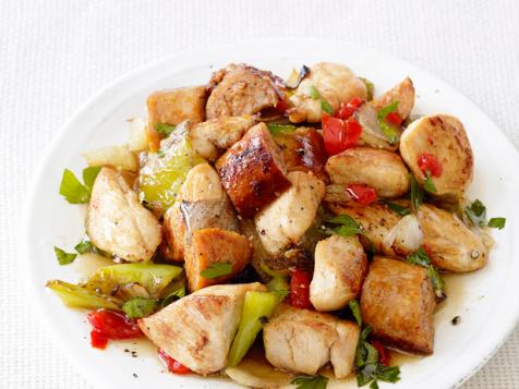 Chicken, Sausage and Peppers