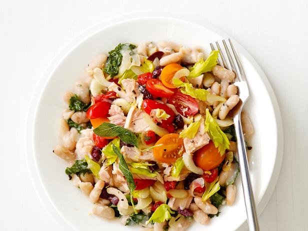 Tuscan Beans With Tuna Recipe Food Network Kitchen Food Network