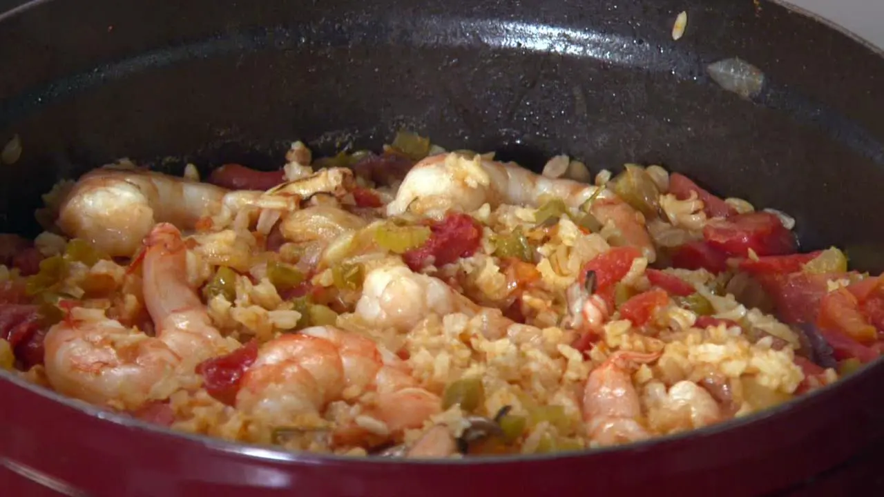 Anne's Gulf Shrimp Jambalaya