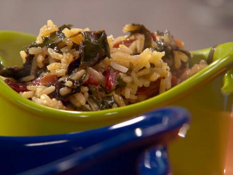 Red Chard and Rice